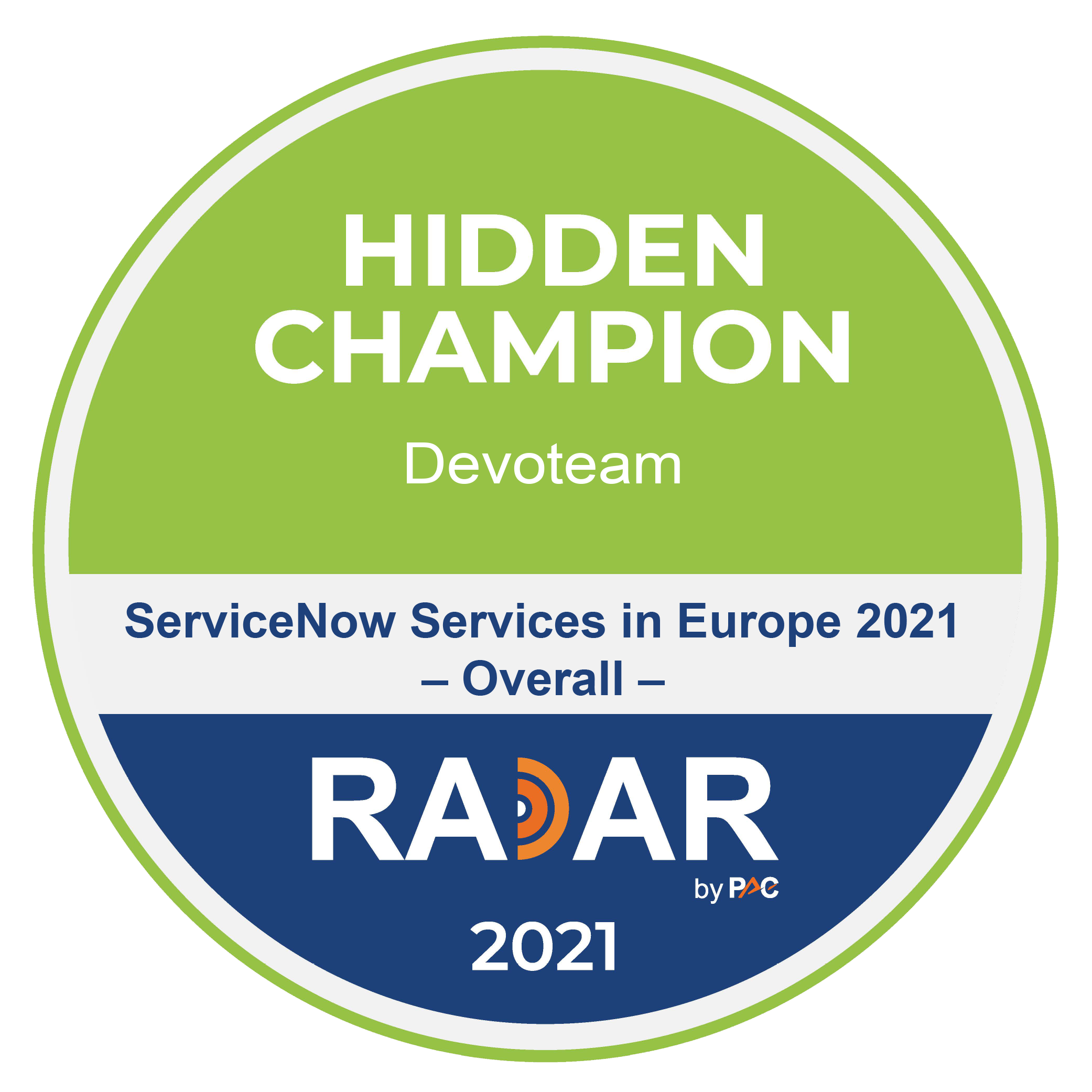 Devoteam recognized as ‘Hidden Champion’ within ServiceNow
