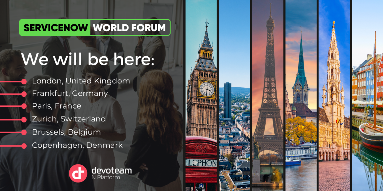 Meet us at the ServiceNow World Forum