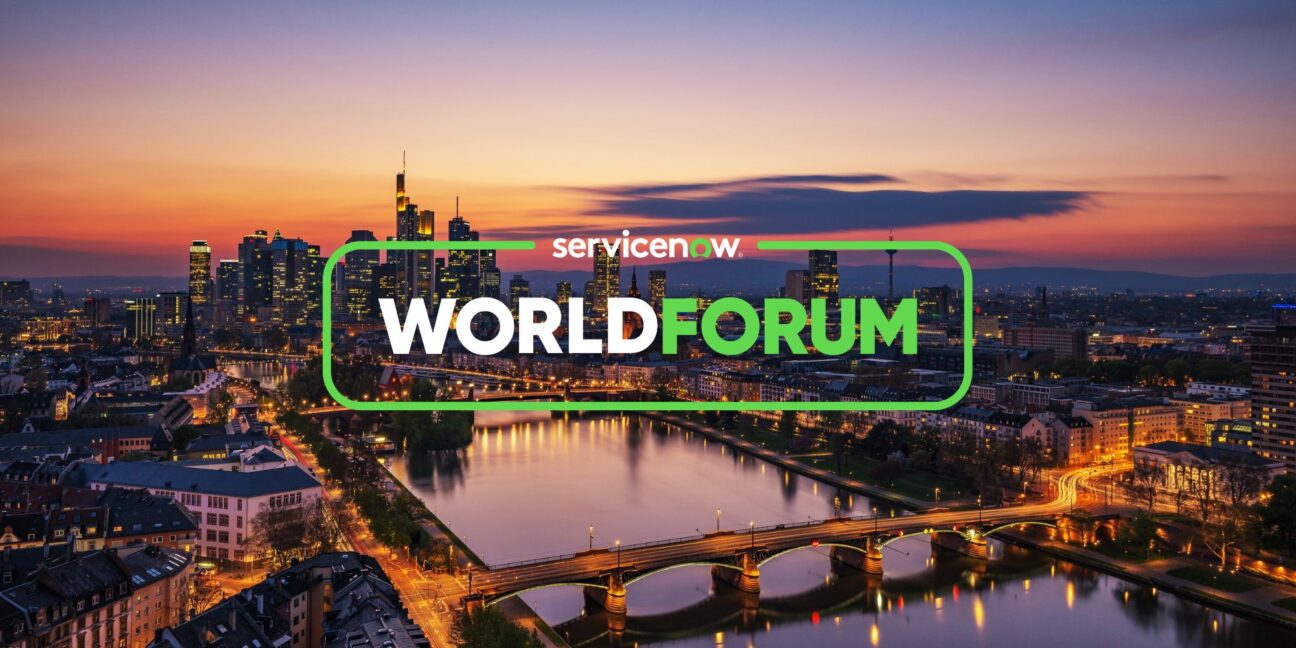 ServiceNow World Forum in Frankfurt 2023