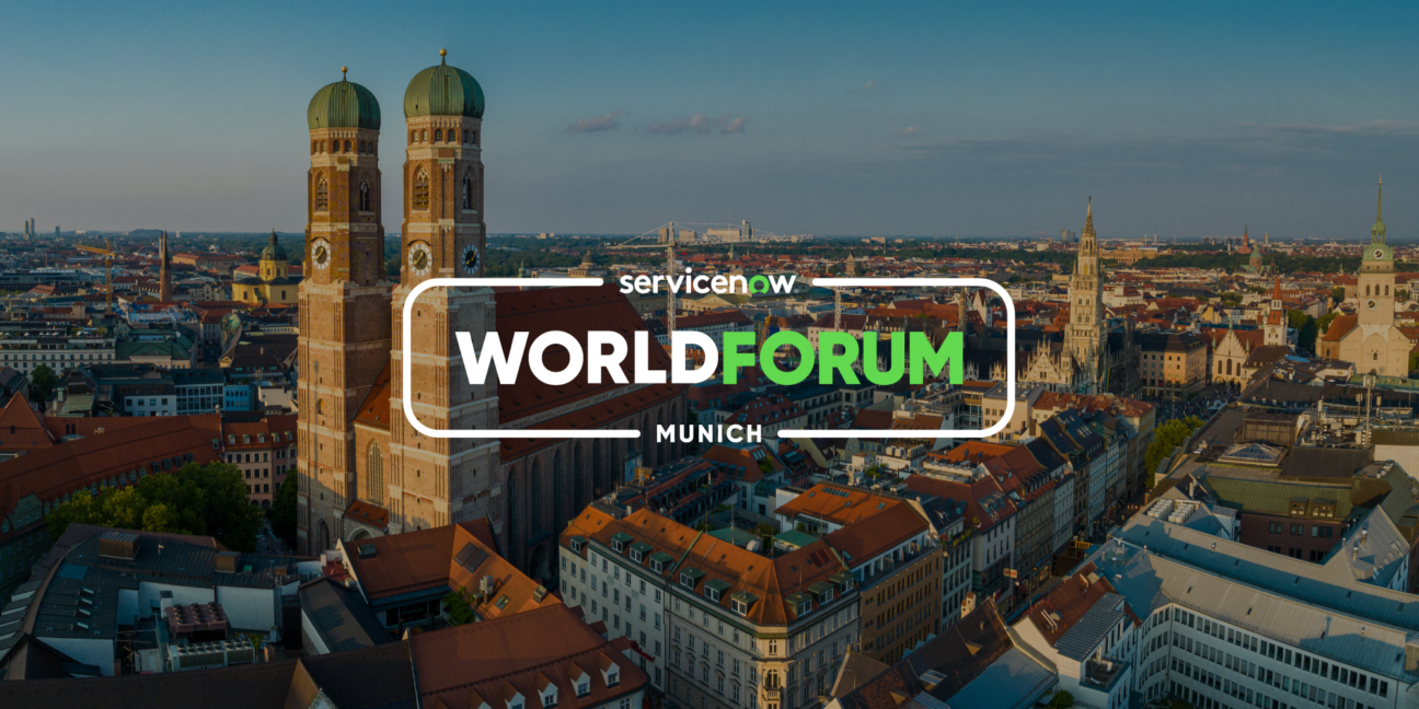 Devoteam is attending ServiceNow World Forum 2024 in Munich!